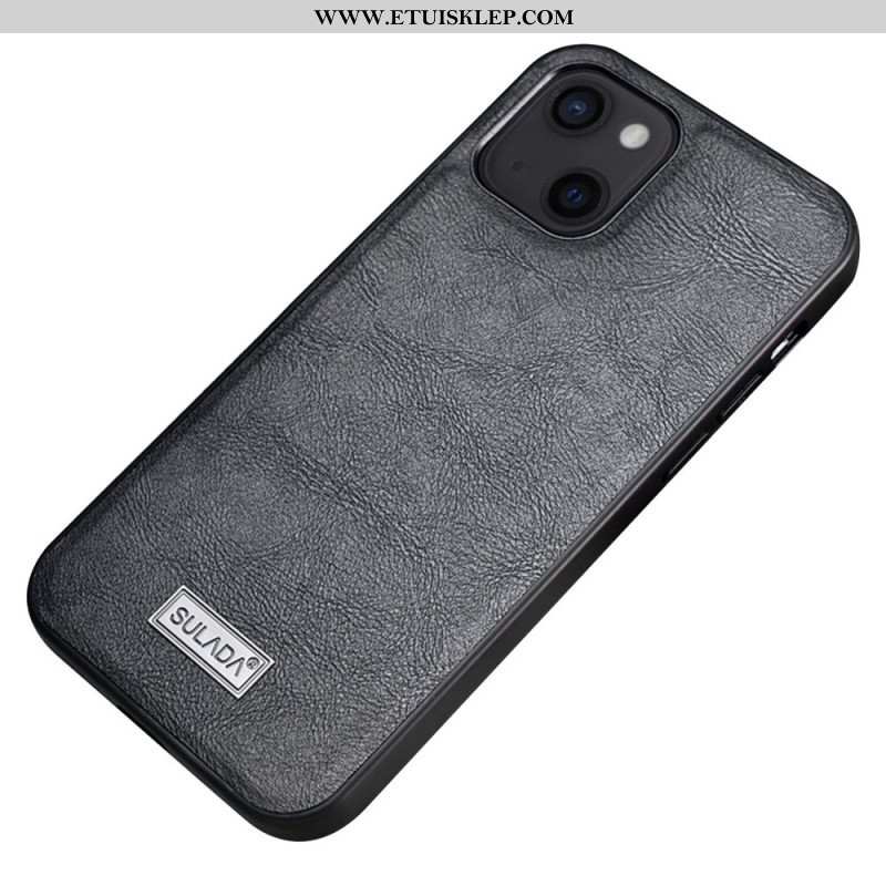 Etui do iPhone 14 Efekt Skóry Sulada